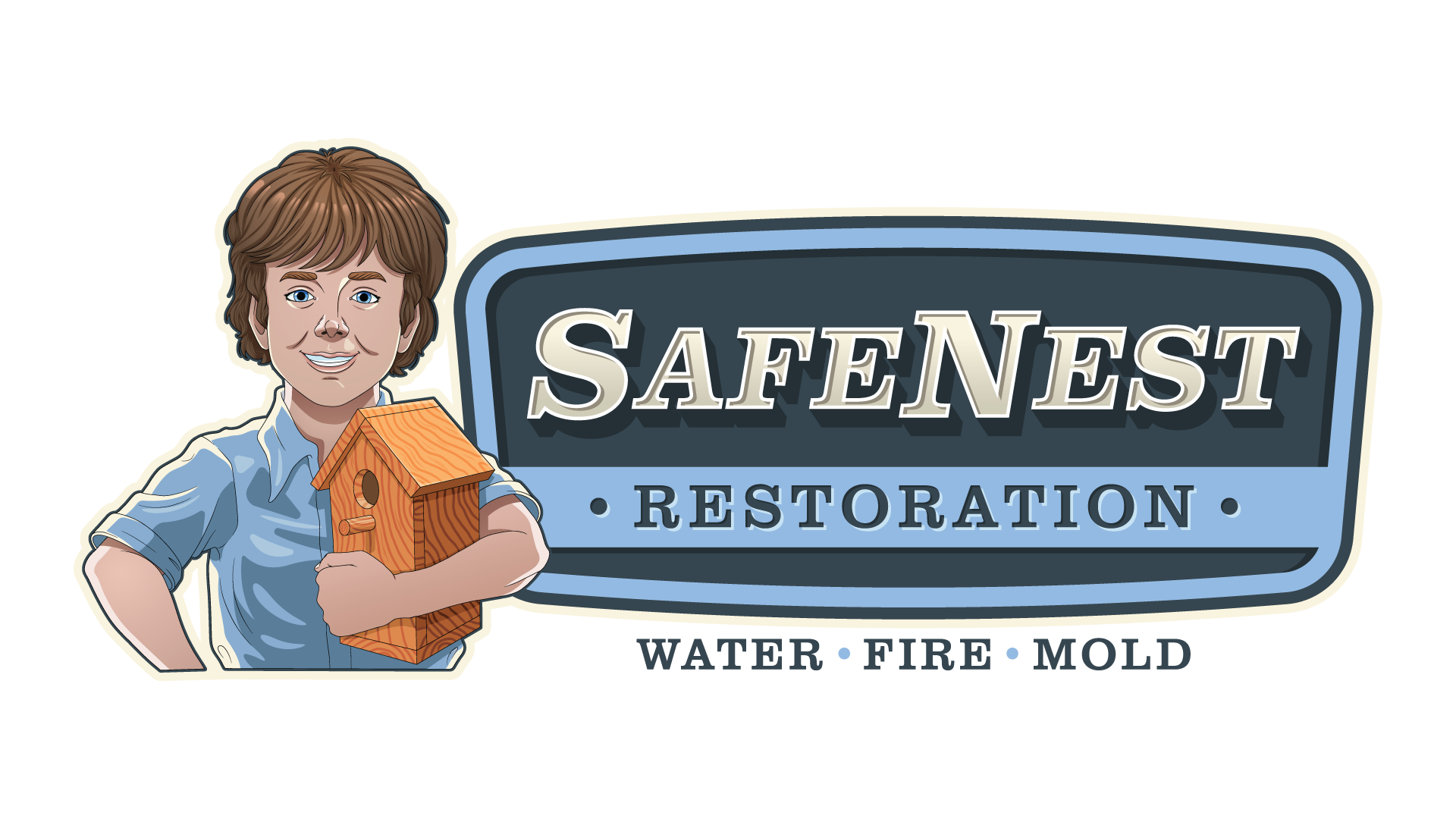 SafeNest Restoration Logo